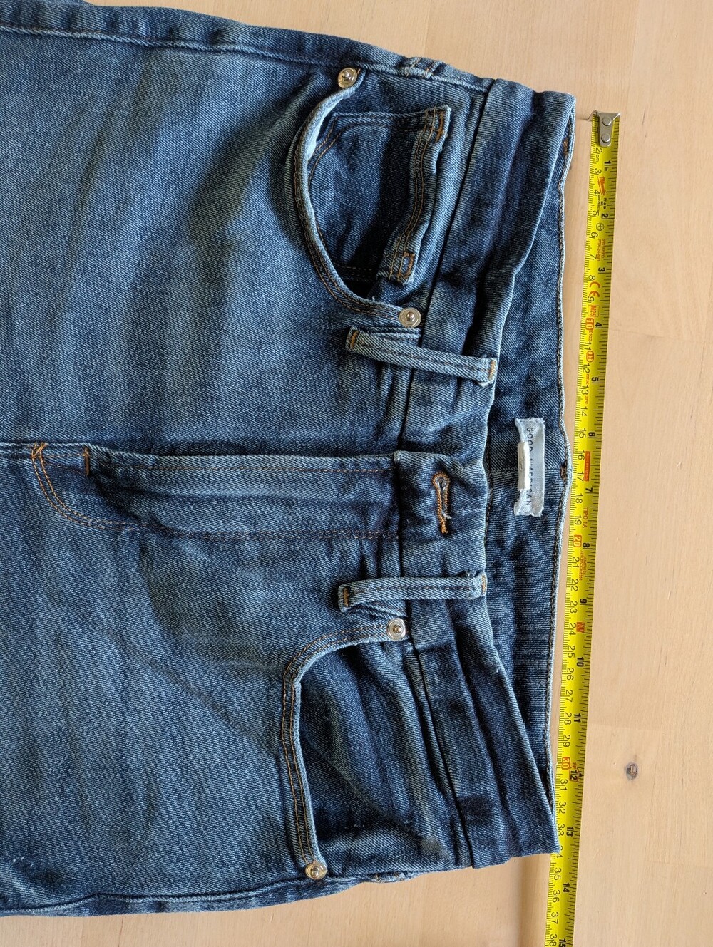 Good American Good Legs Straight Leg Indigo Size 6 or 28 - Picture 5 of 10